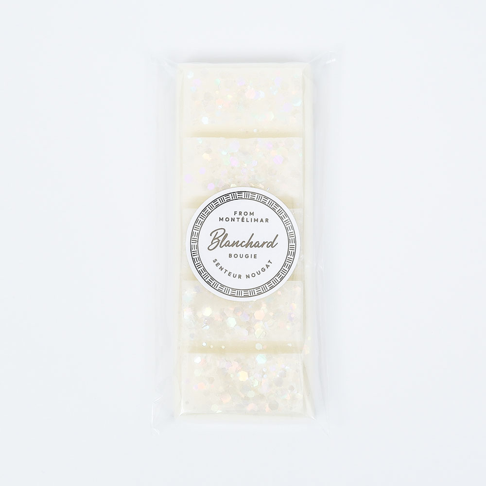 Vue du fondant parfumé From Montélimar, au doux parfum du nougat