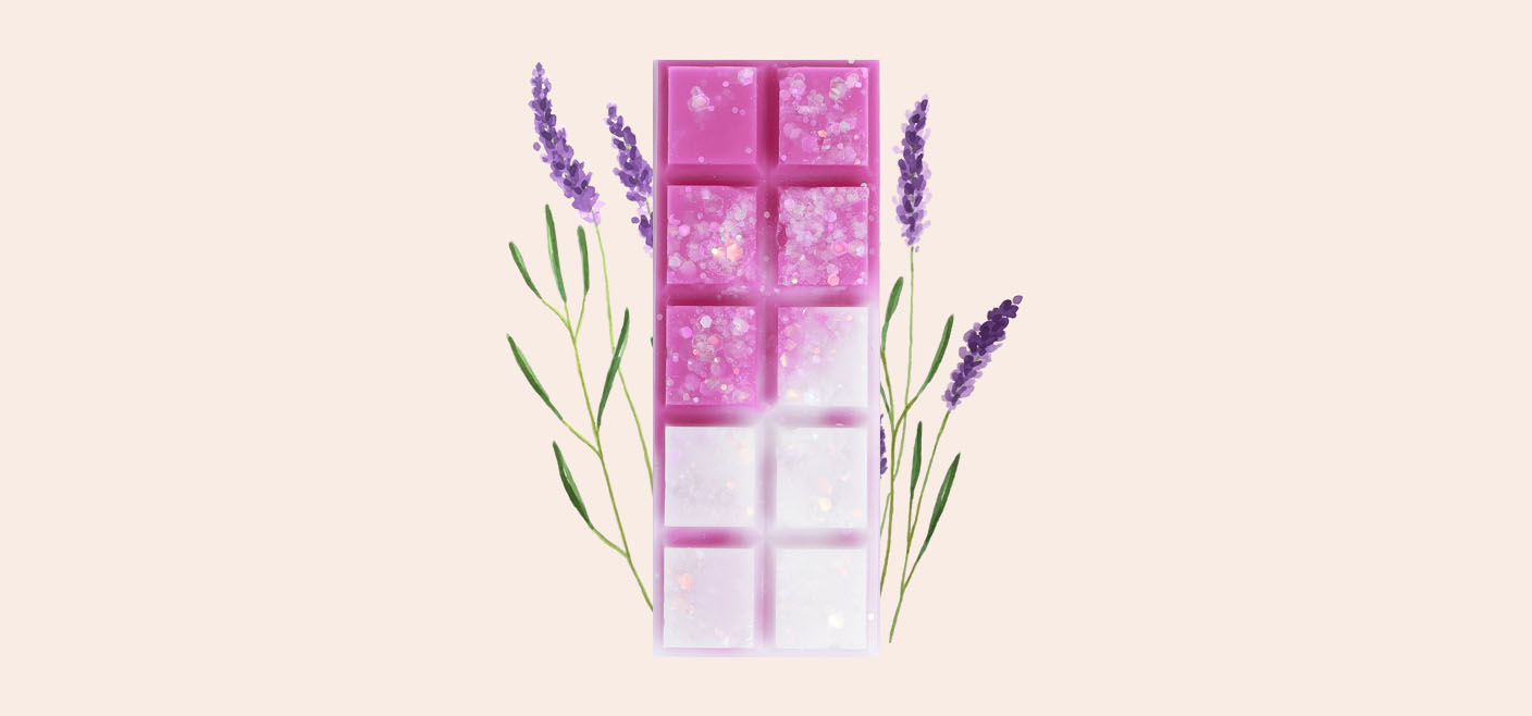 Fondant parfumé Lavande – Charme de Provence, une senteur authentique aux notes florales.